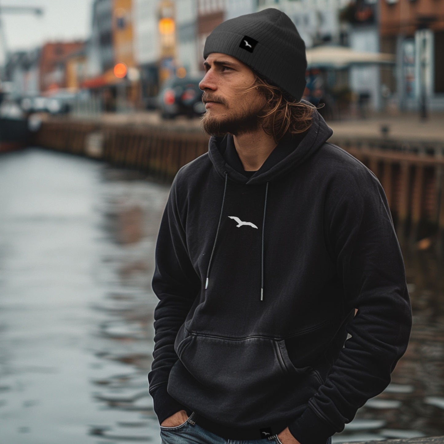 Zip-Hoodie "Octoskull"