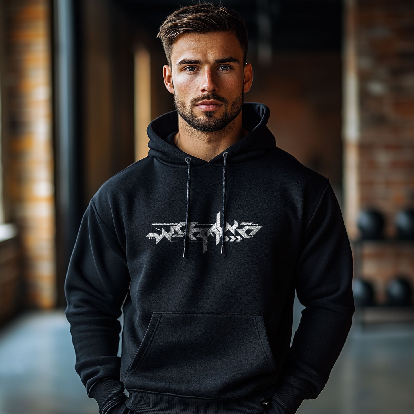 Hoodie "worawo Sport Edition 2 white"