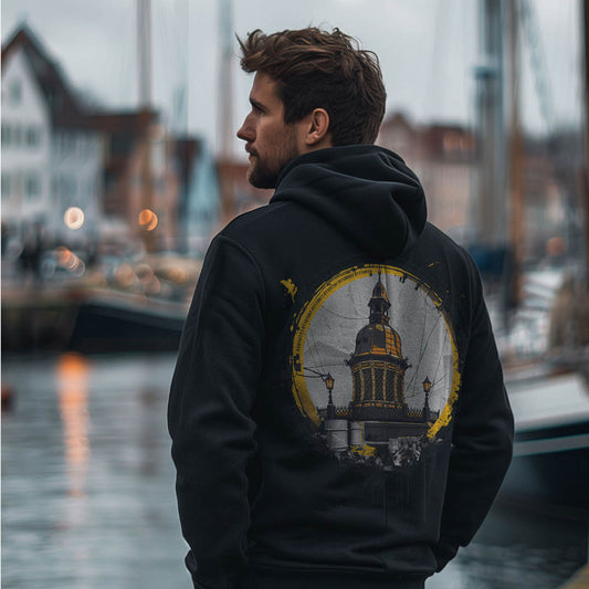 Zip-Hoodie "Wasserkunst-Wismar"