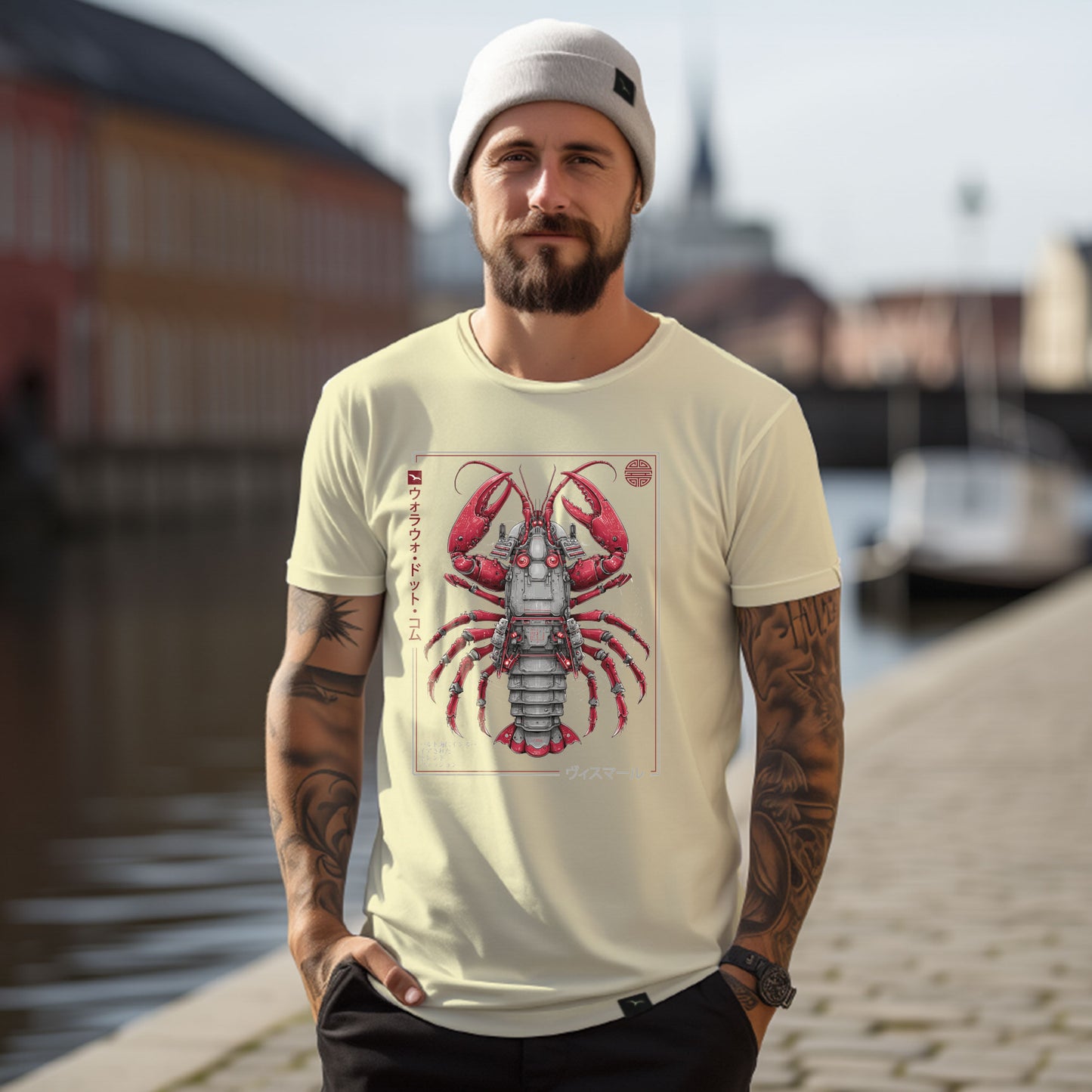 T-Shirt "Samurai Lobster"