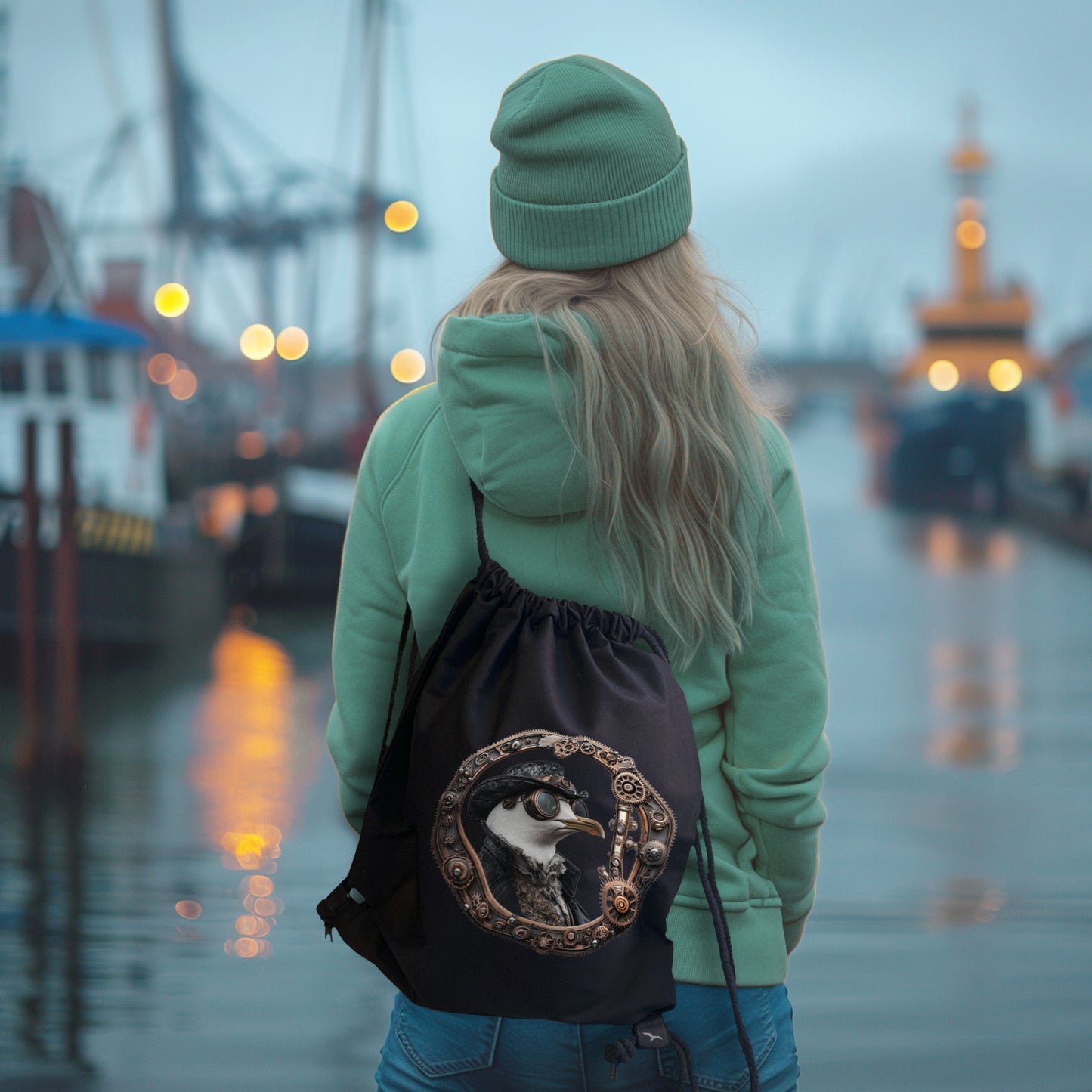 Rucksack "Steam-Punk-gull"