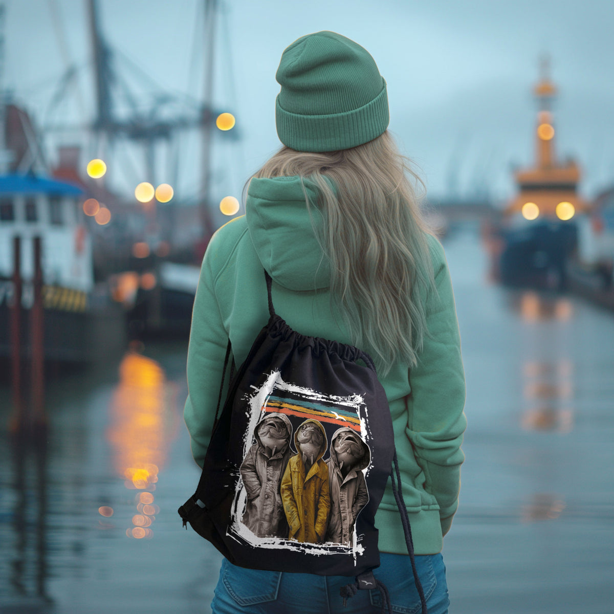 Rucksack "Three Fishes 1"
