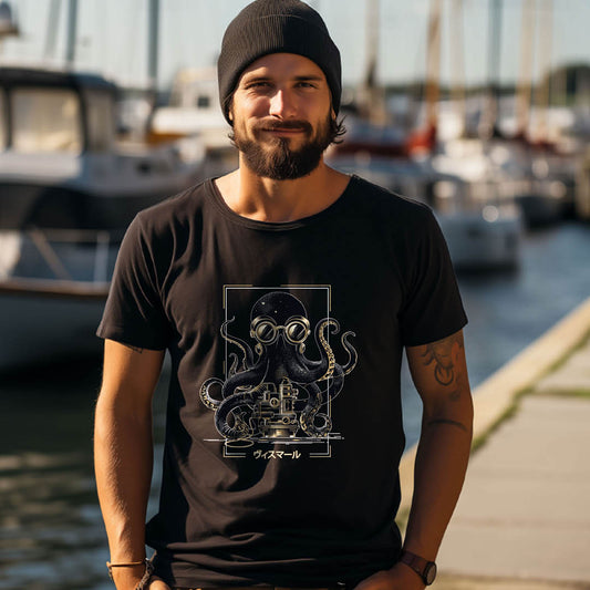 T-Shirt "Steam-Octo"