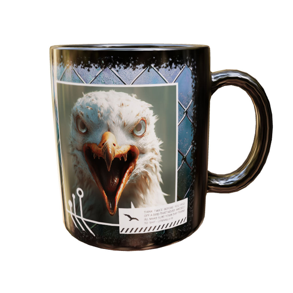 Tasse "Psychogull" black