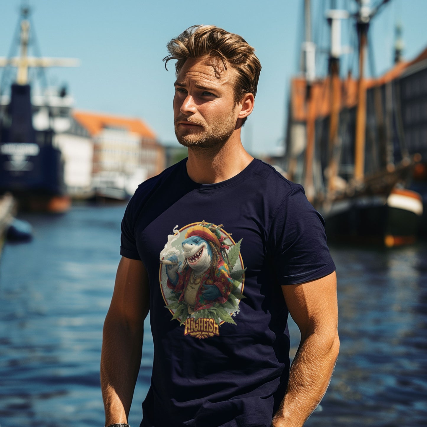 T-Shirt "Highfish"