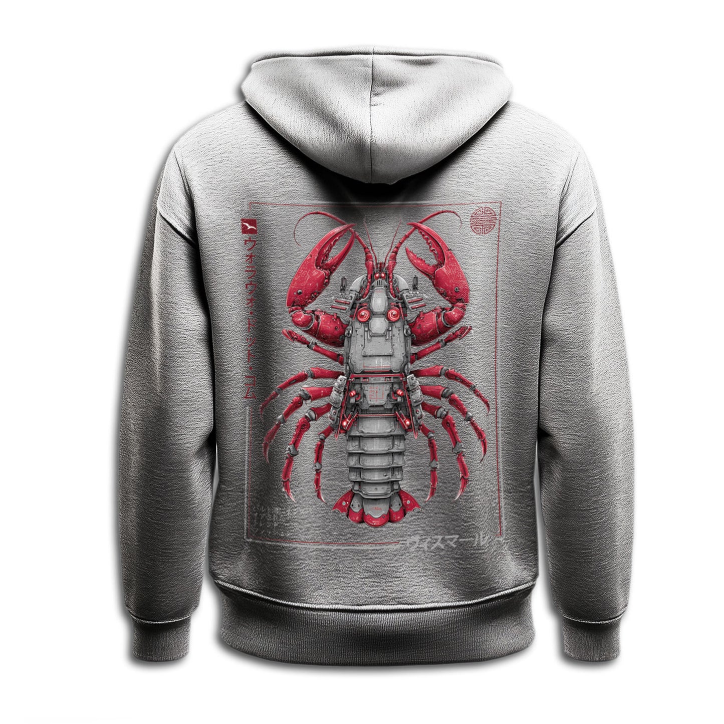 Zip-Hoodie "Samurai Lobster"