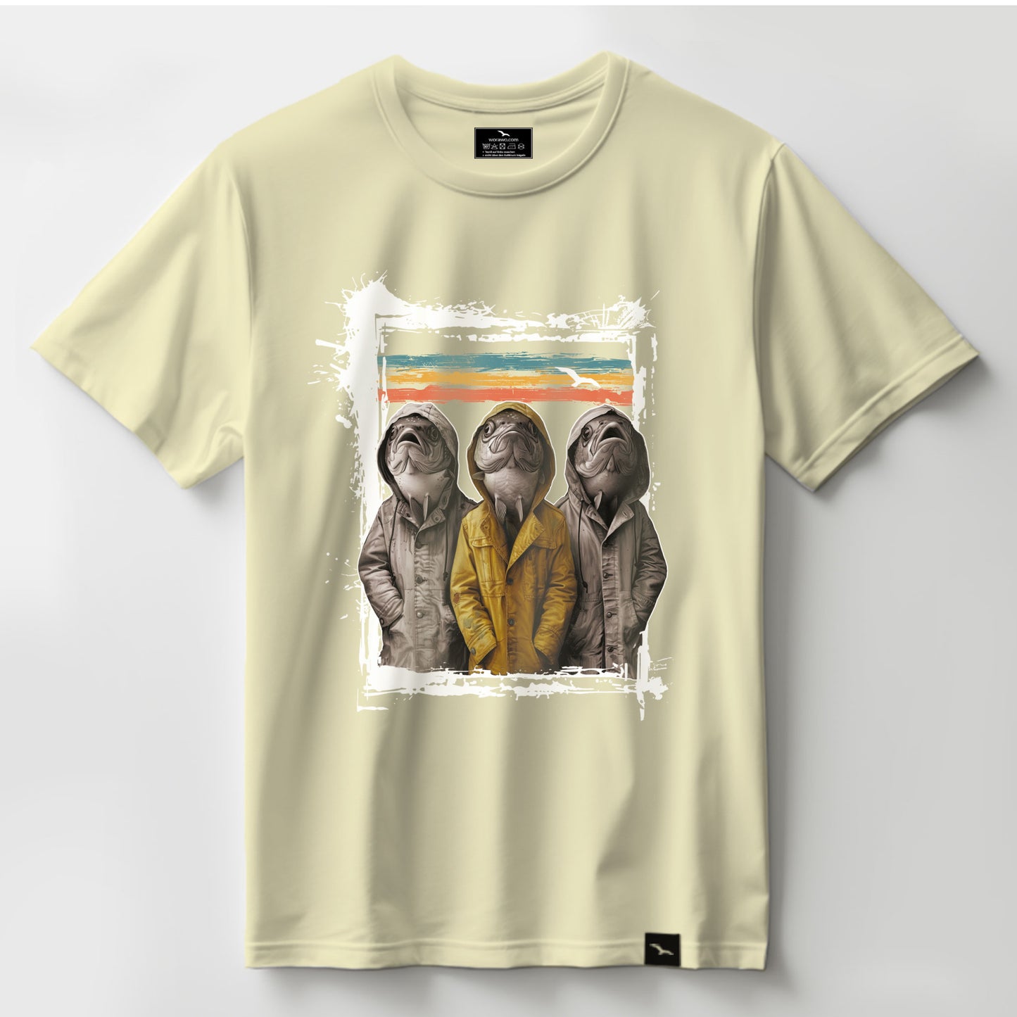 T-Shirt "Three Fishes 1"