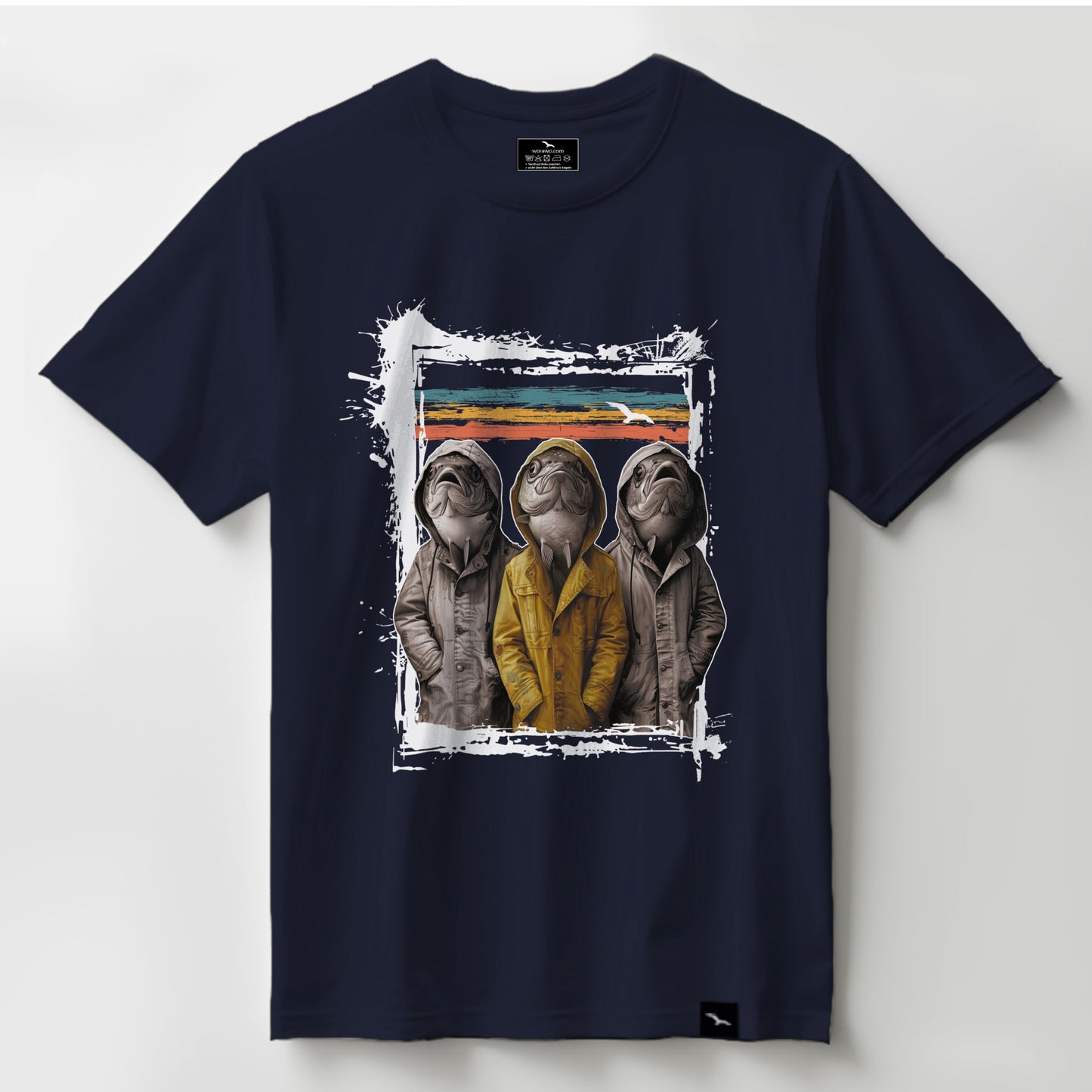 T-Shirt "Three Fishes 1"