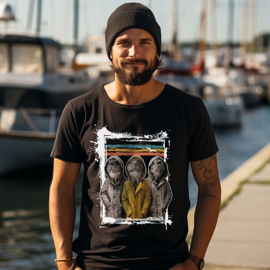 T-Shirt "Three Fishes 1 "
