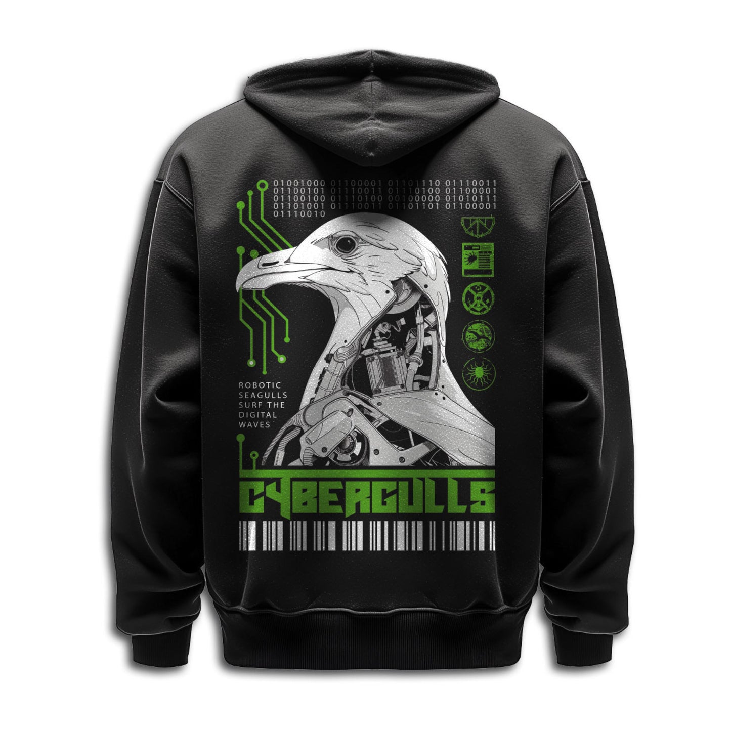 Zip-Hoodie "Cybergulls"