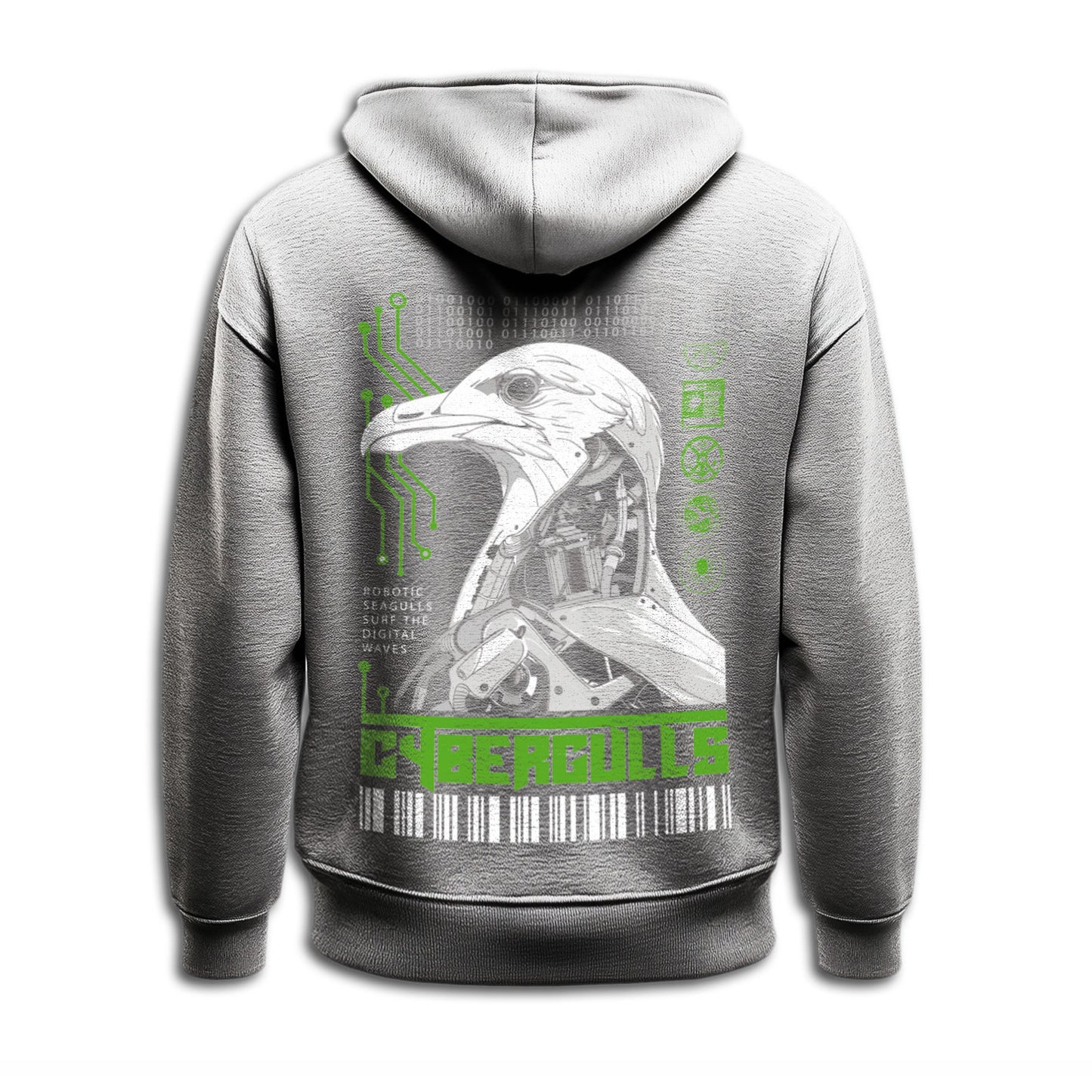 Zip-Hoodie "Cybergulls"