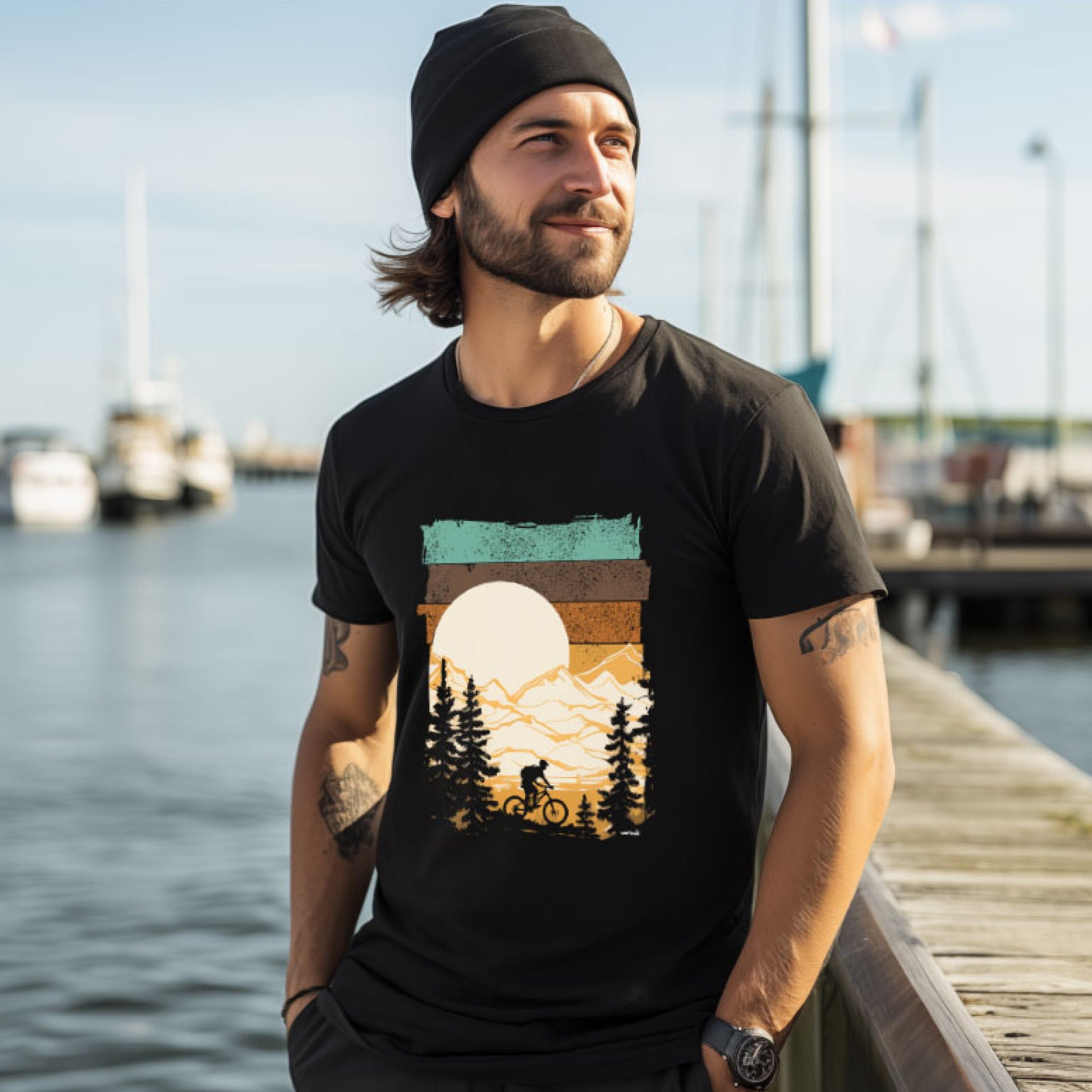 t shirt für mountainbiker T-Shirt "Mountainbike" – worawo.com