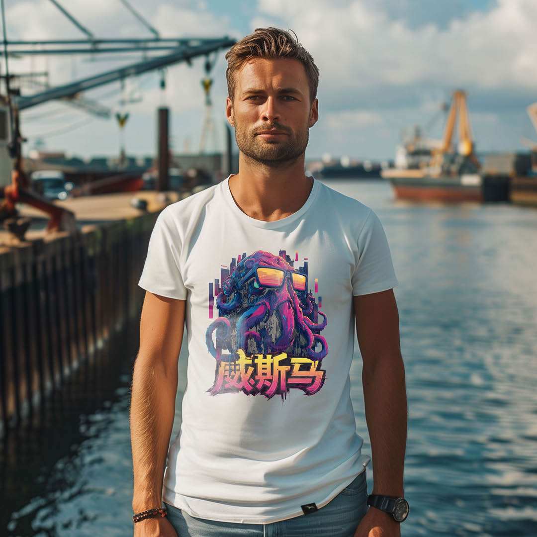 T-shirt "whistling Pig"