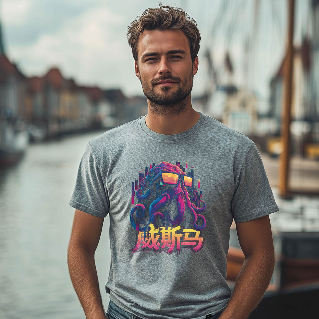 T-shirt "whistling Pig"