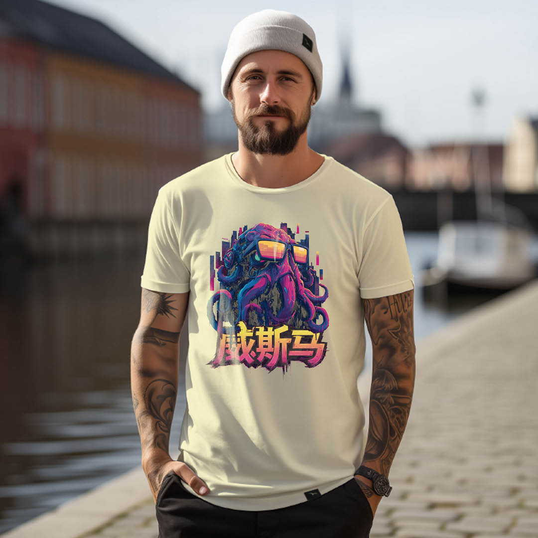 T-shirt "whistling Pig"