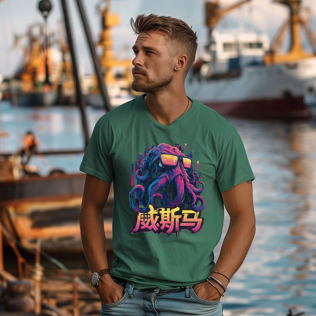 T-shirt "whistling Pig"