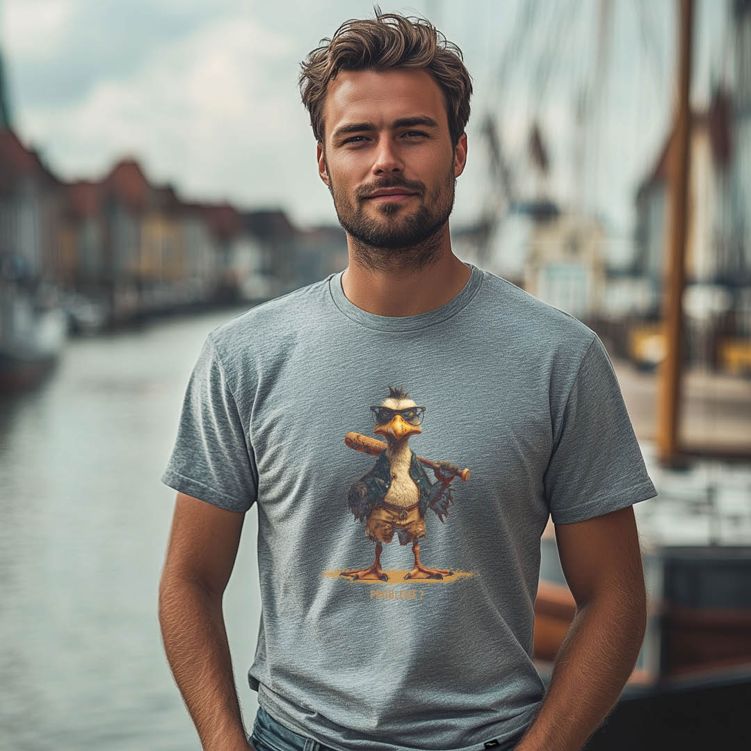 T-Shirt "Problem-Möwe"