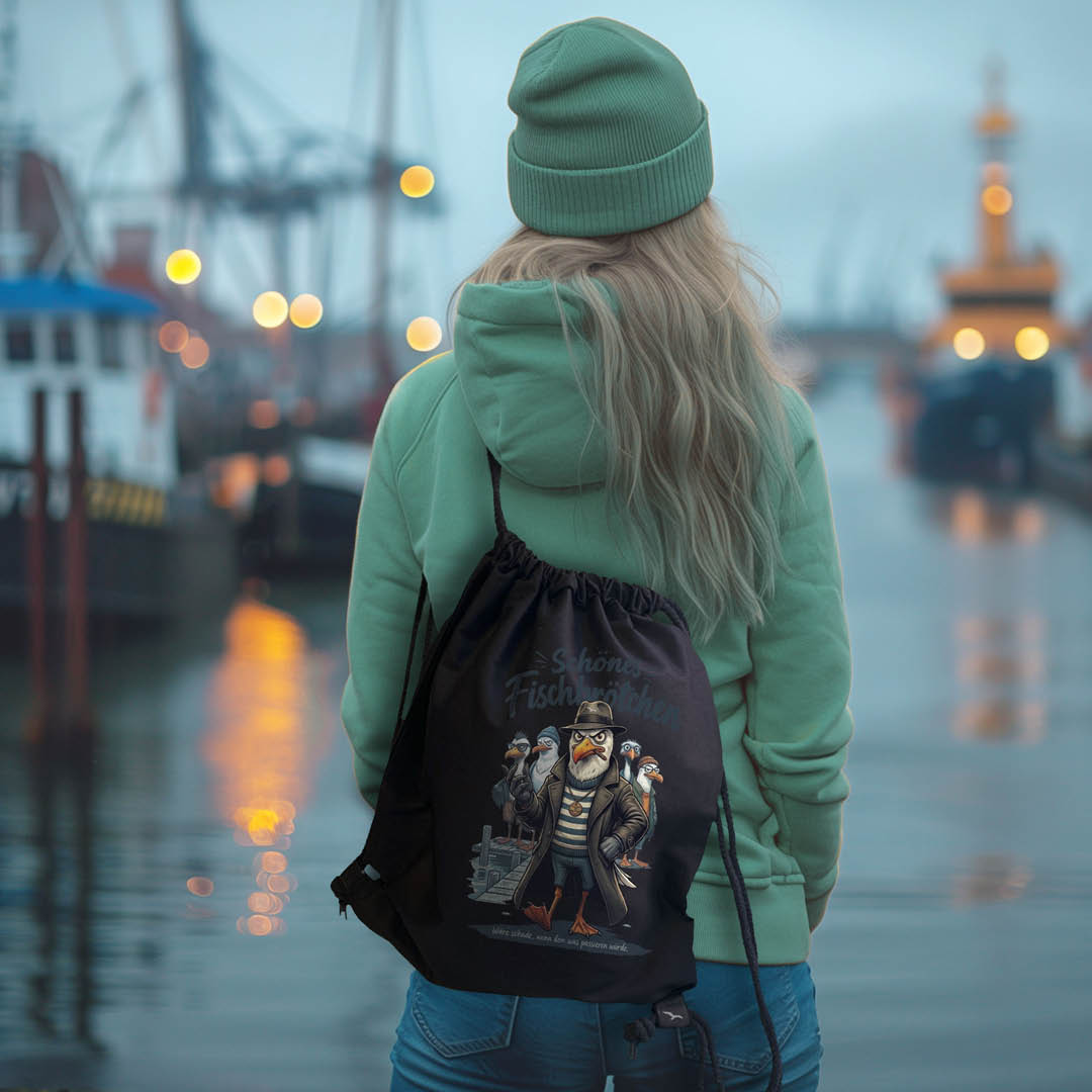 Drawstring Backpack “Don Möwe”
