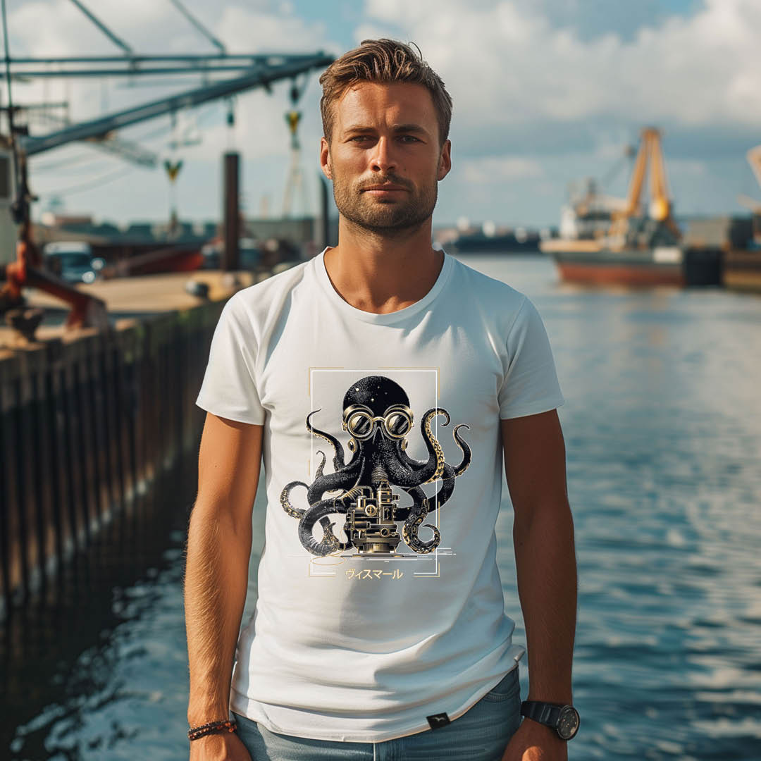 T-Shirt "Steam-Octo"