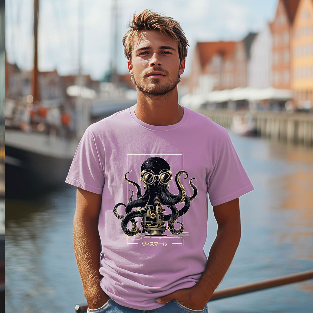 T-Shirt "Steam-Octo"