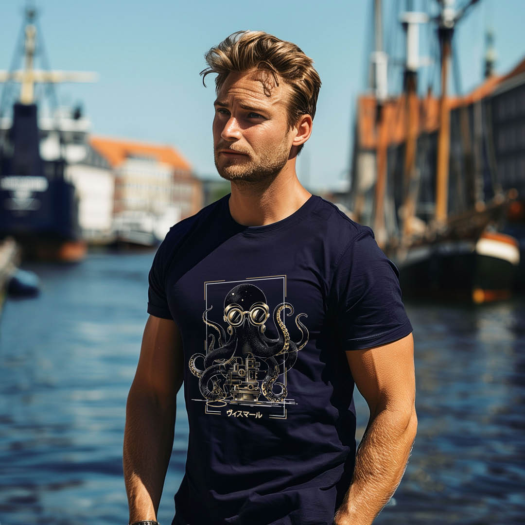 T-Shirt "Steam-Octo"