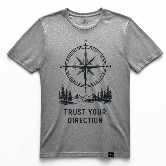 T-Shirt "TRUST YOUR DIRECTION" black