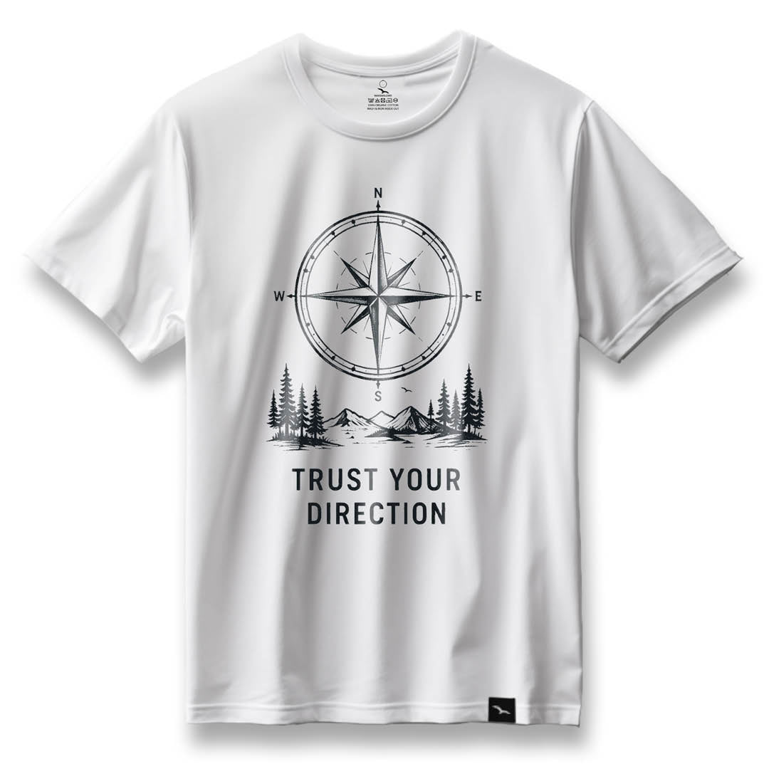 T-Shirt "TRUST YOUR DIRECTION" black