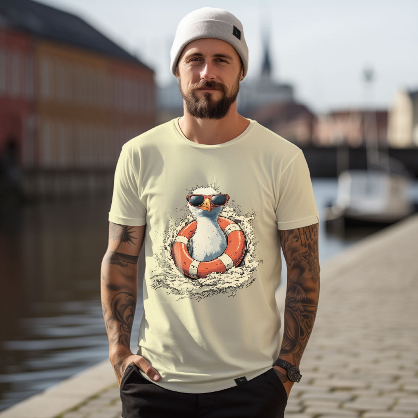 T-Shirt "Lifeguard-gull"