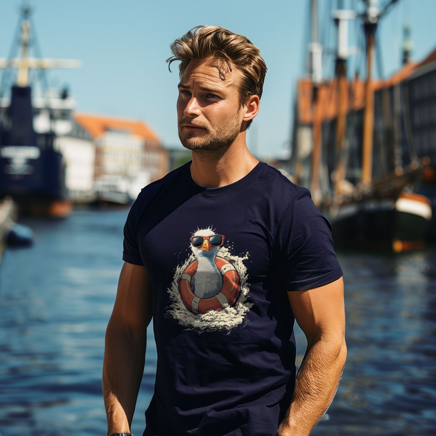 T-Shirt "Lifeguard-gull"