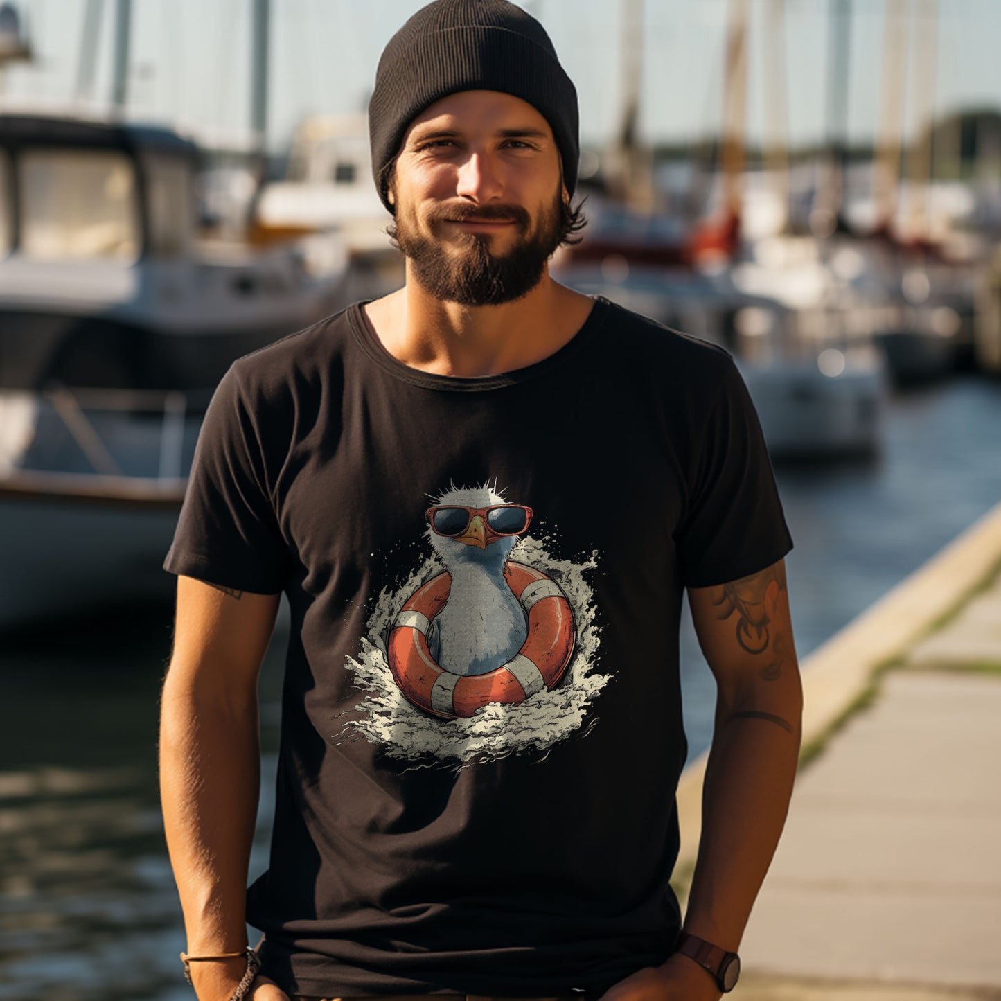 T-Shirt "Lifeguard-gull"