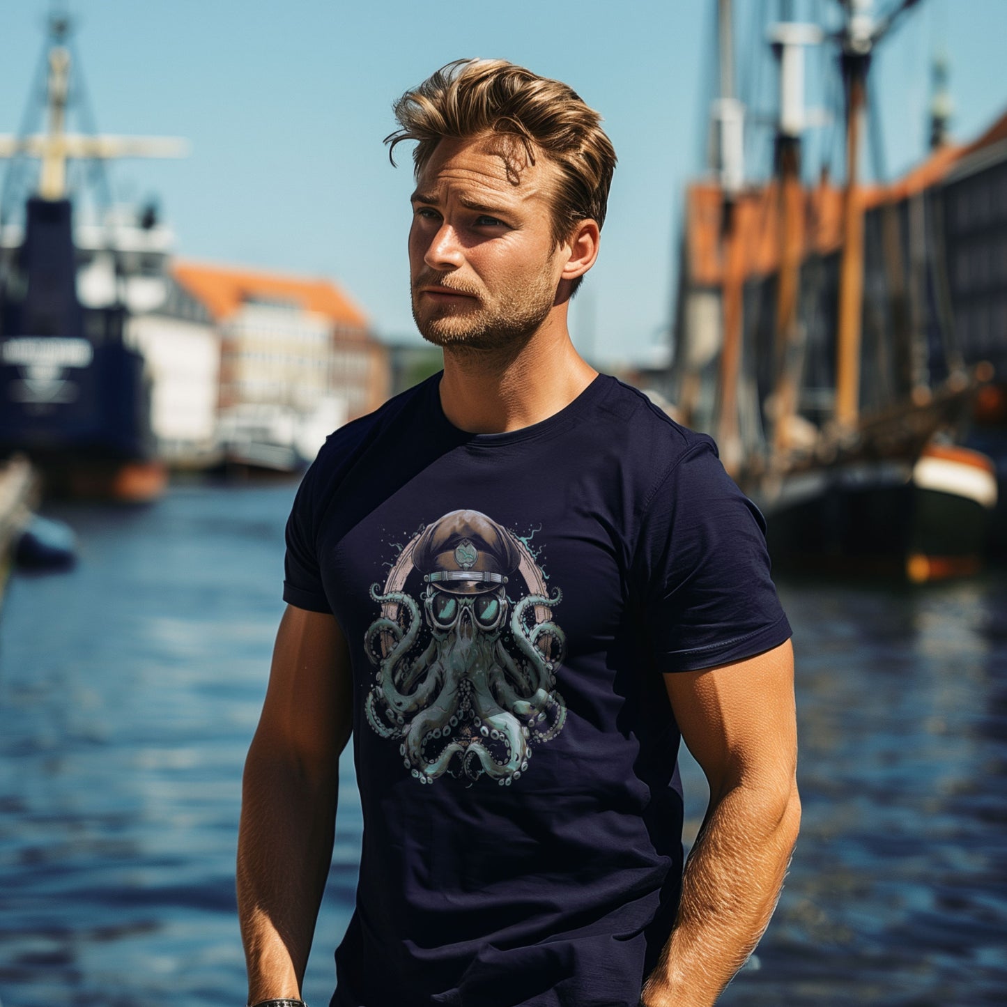 T-Shirt "Captain Octo"