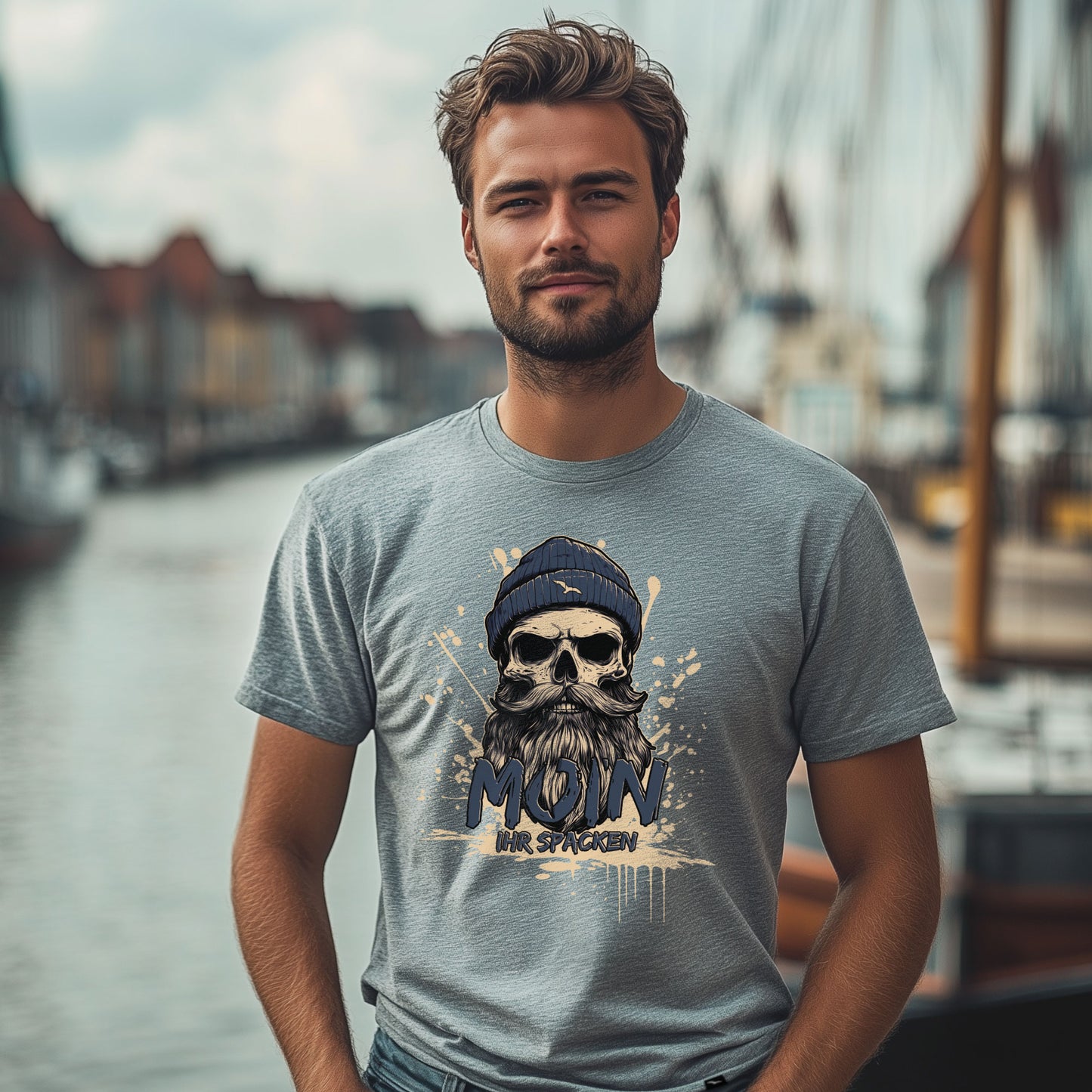 T-Shirt "Captain-Skull"