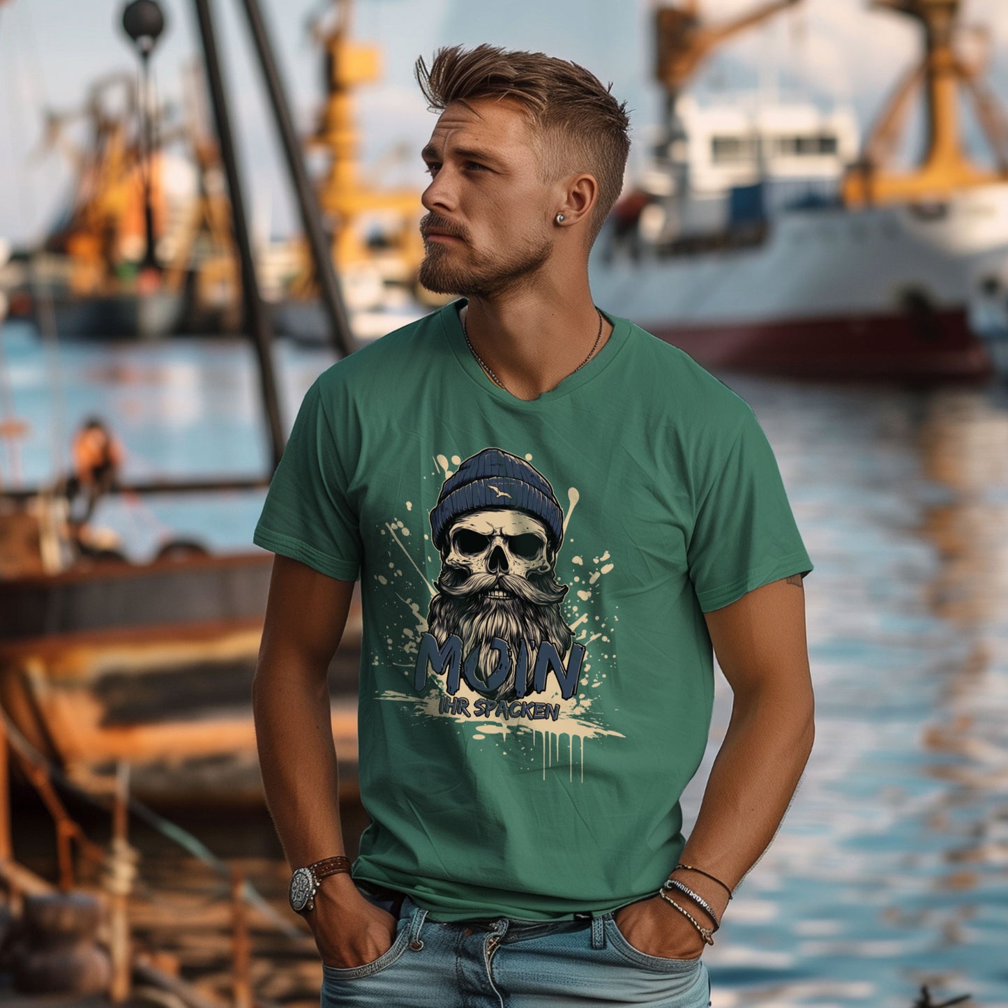 T-Shirt "Captain-Skull"