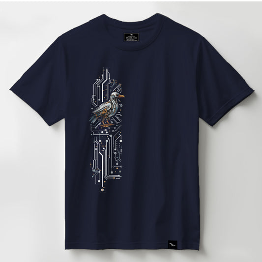 T-Shirt "Cyberpunk-Seagull"