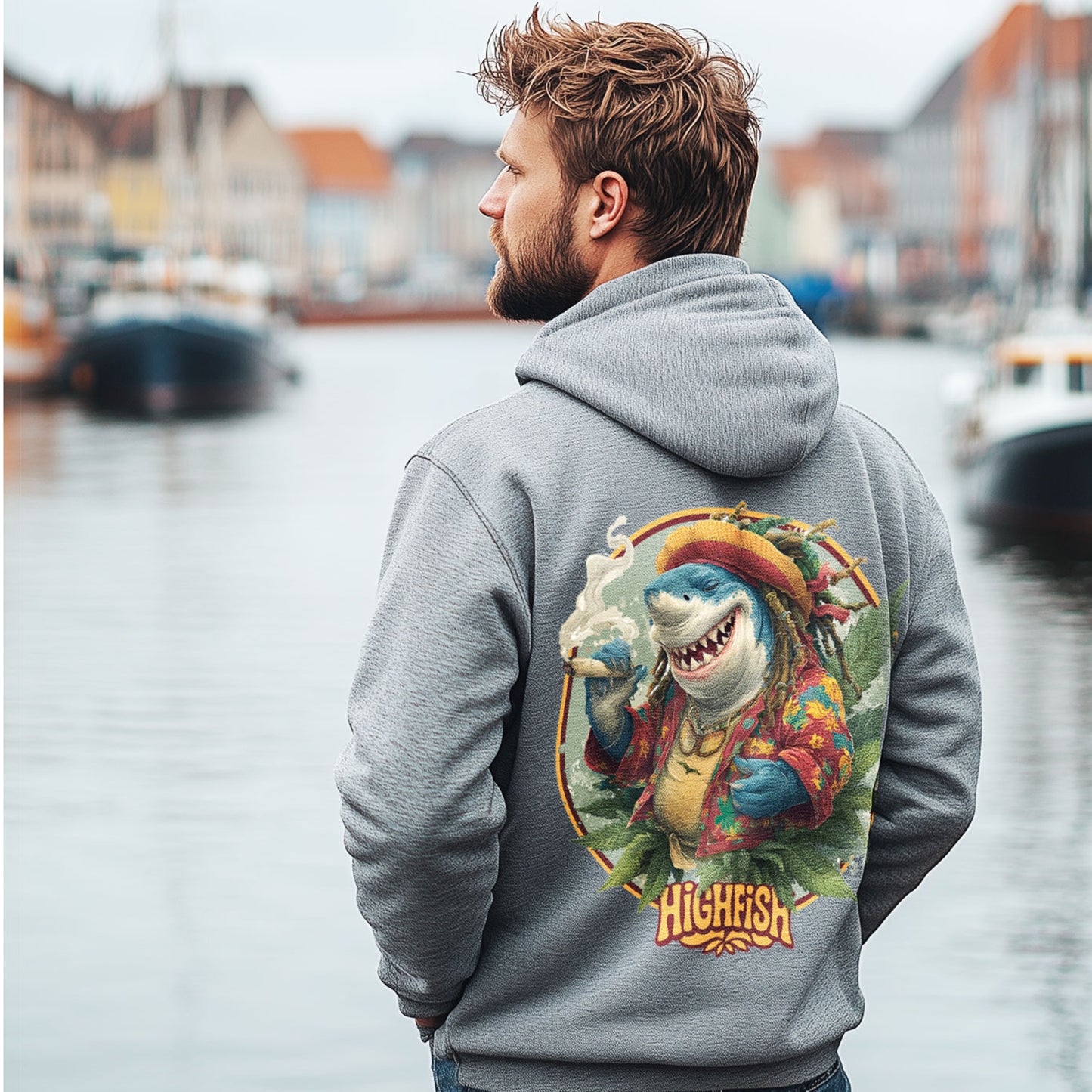 Zip-Hoodie "Highfish"