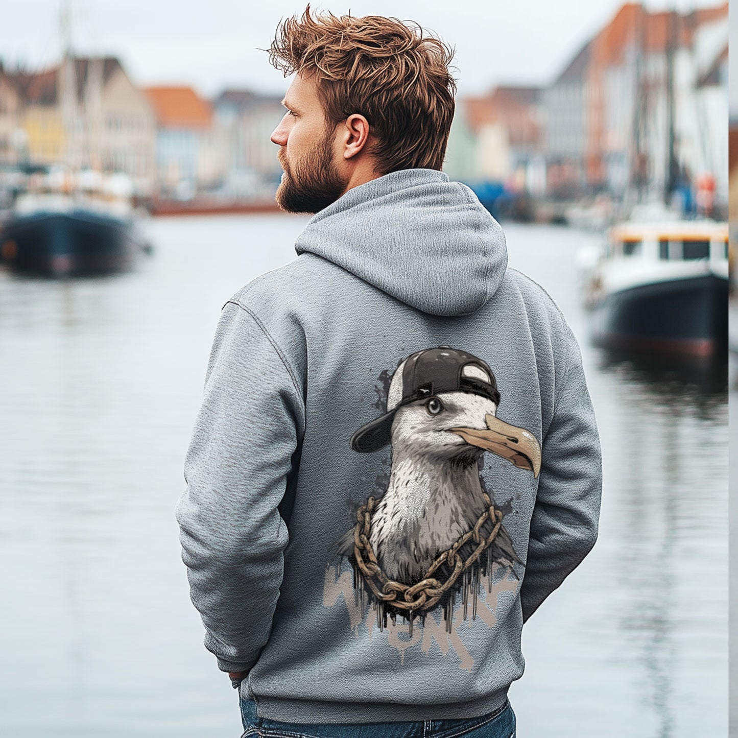 Hoodie "Hip-Hop-gull"