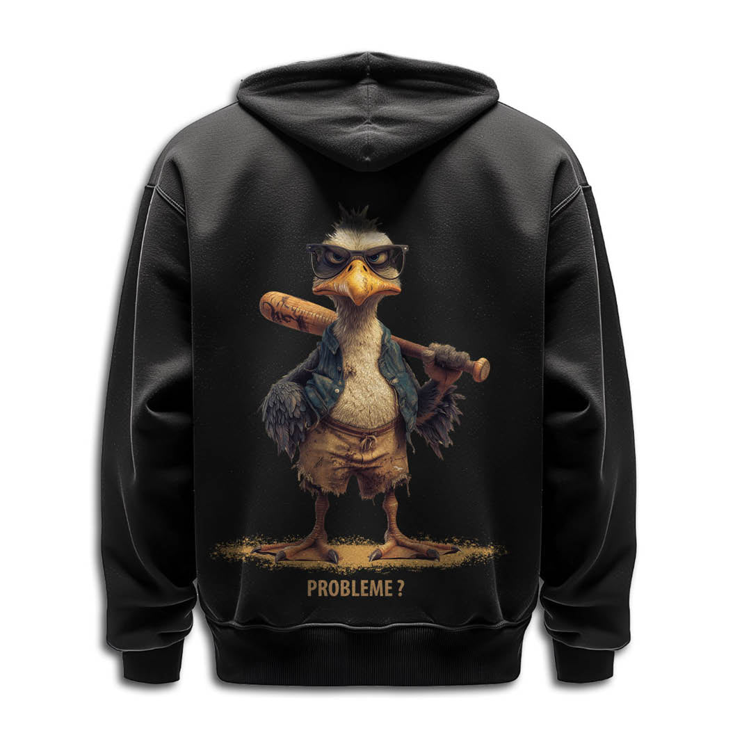 Hoodie "Problem-Möwe"