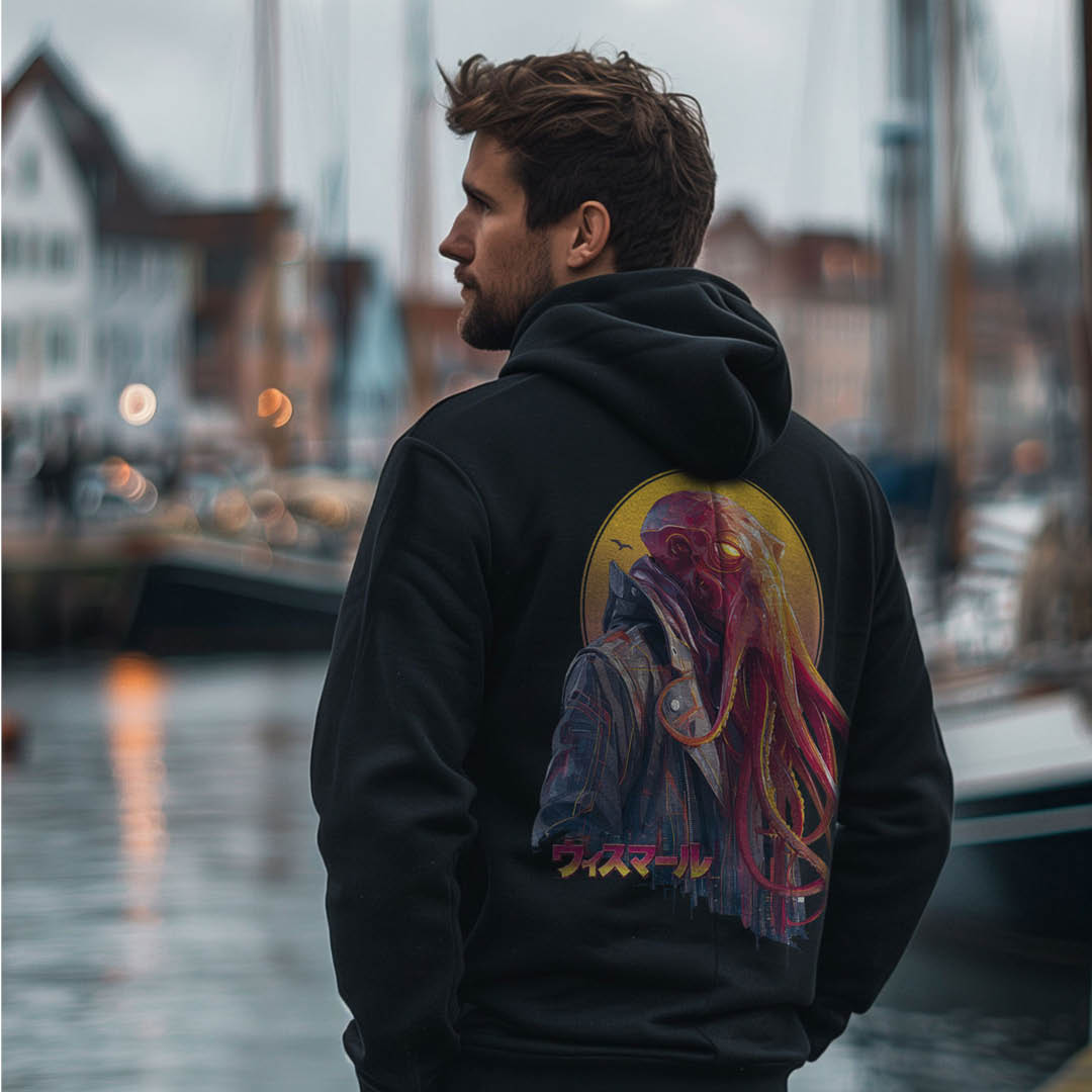 Zip-Hoodie "Octoman"