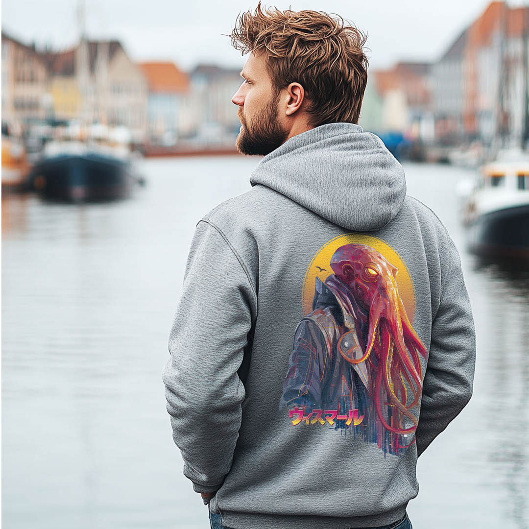 Zip-Hoodie "Octoman"