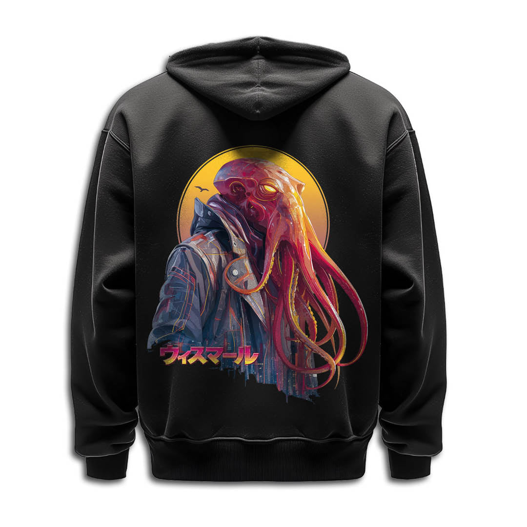 Zip-Hoodie "Octoman"