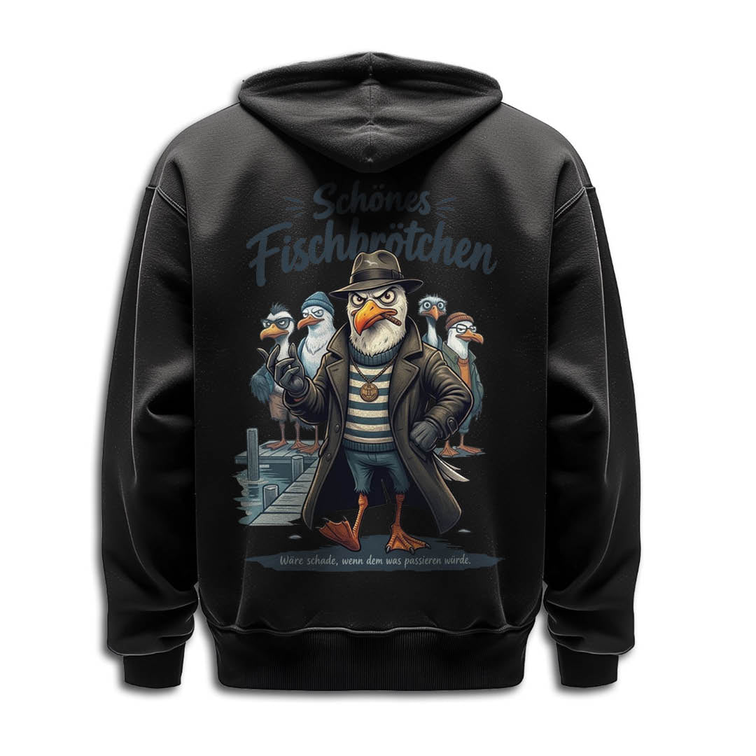 Zip-Hoodie “Don Möwe”