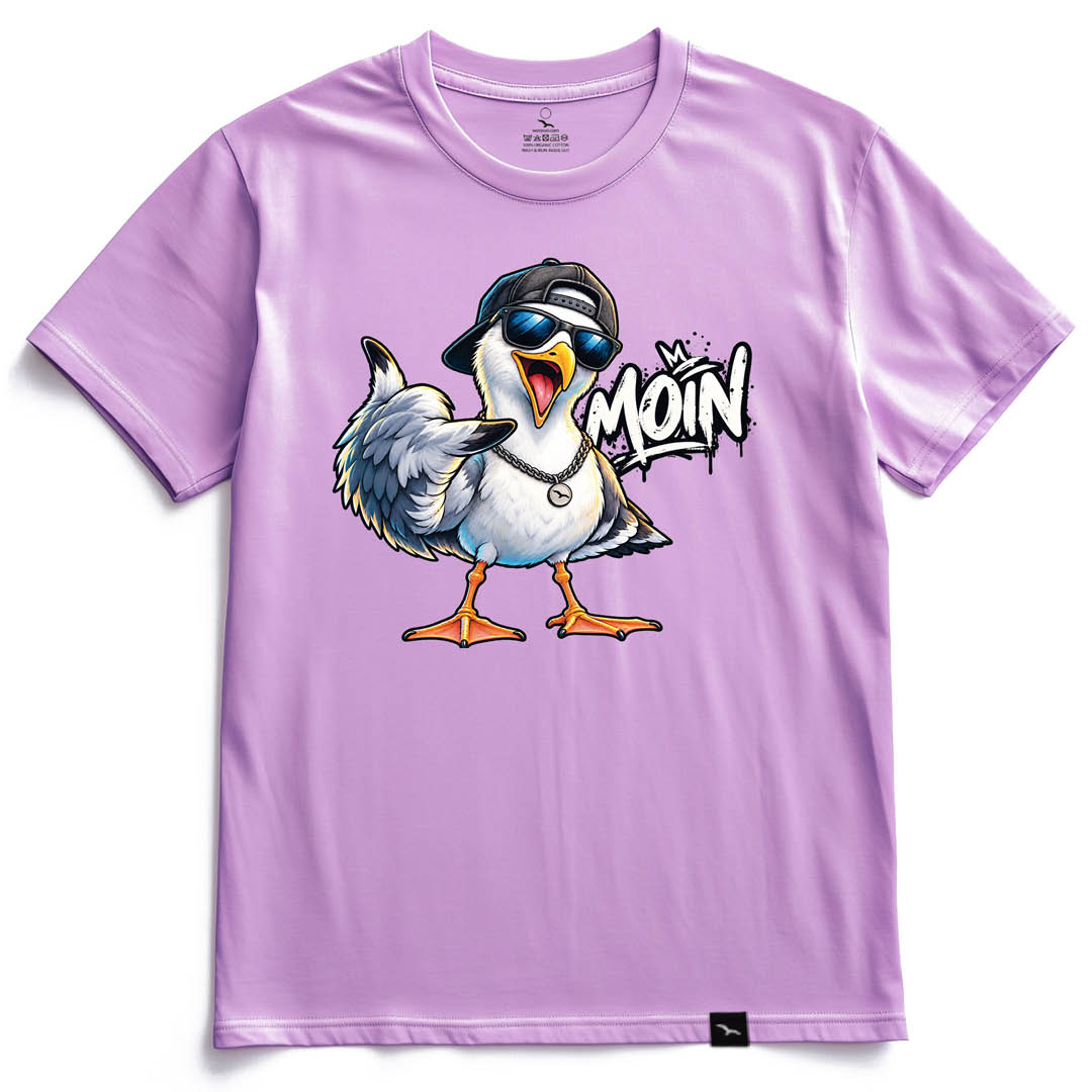 T-Shirt “Moin-Möwe” – funny seagull shirt