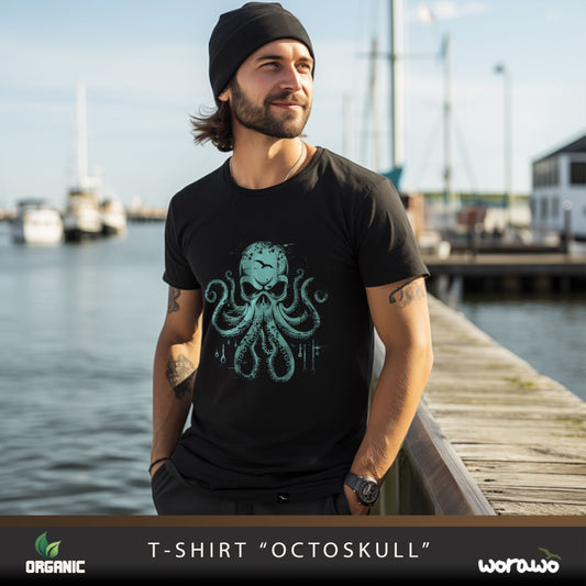 T-Shirt "Octoskull"