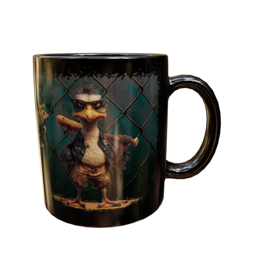 "Highfish" mug, black