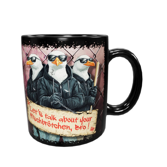 Tasse "Gull-Gang" black
