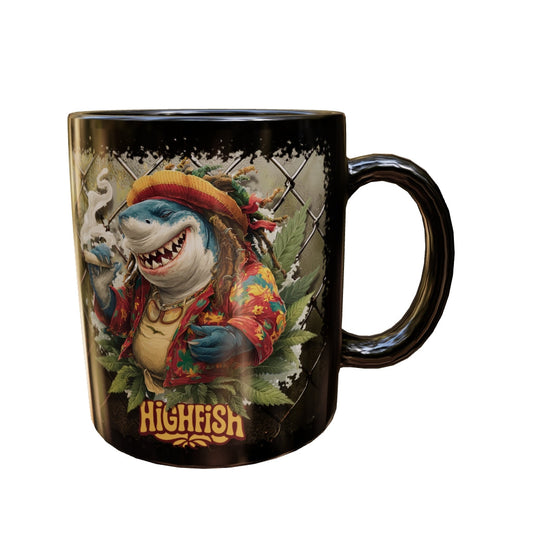 Tasse "Highfish" black