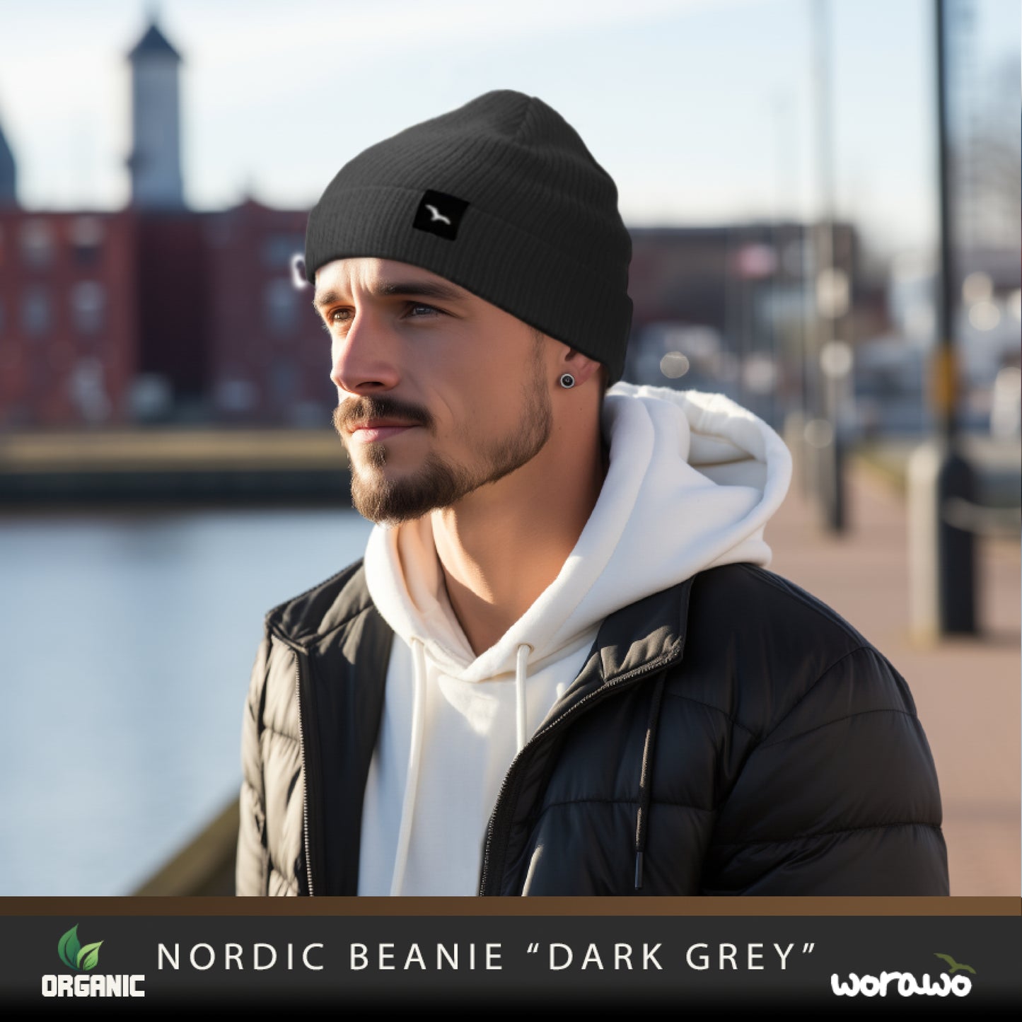 Nordic Beanie "dark gray"