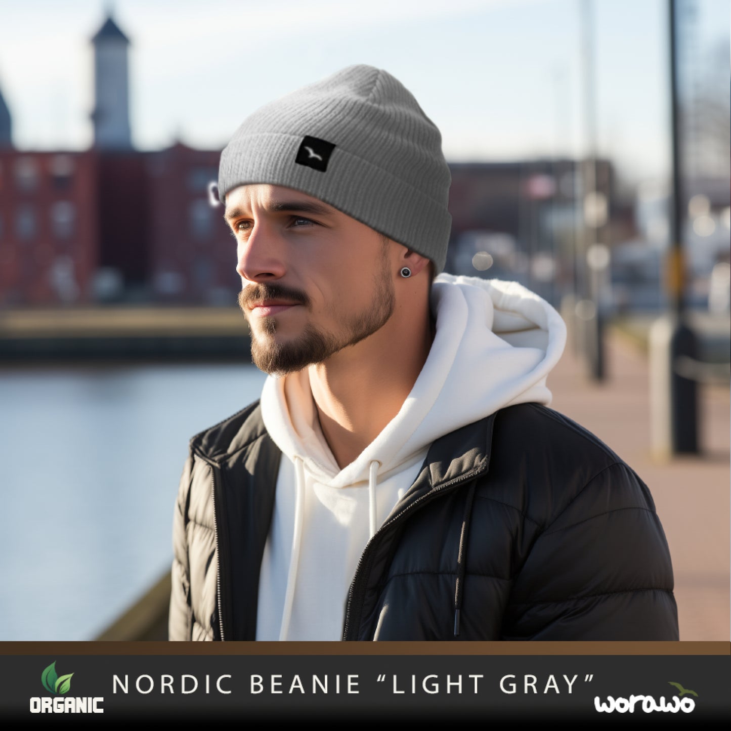 Nordic Beanie "light gray"