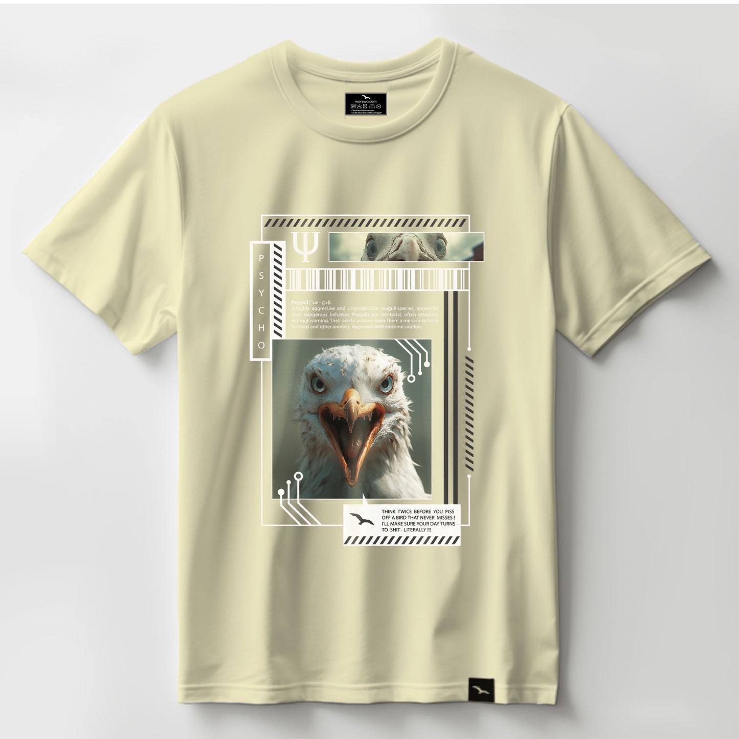 T-Shirt "Psy-gull"