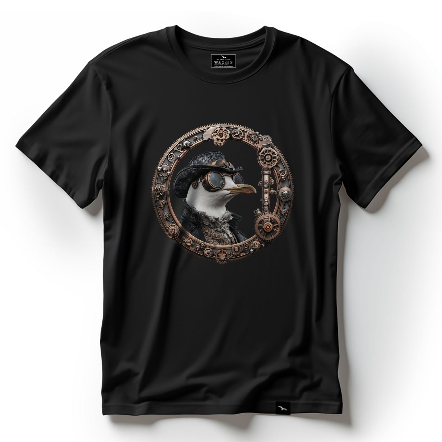 T-Shirt "Steam-Punk-gull"